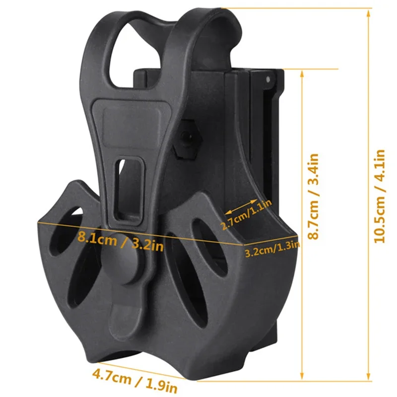 Bolsa táctica para esposas, funda multifuncional para esposas, bolsillos universales para la cintura, fáciles de ocultar y llevar - imagen 3