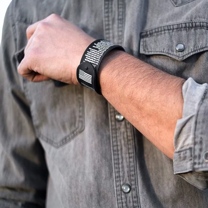 Pulsera táctica de combate con regla graduada para exteriores - imagen 2