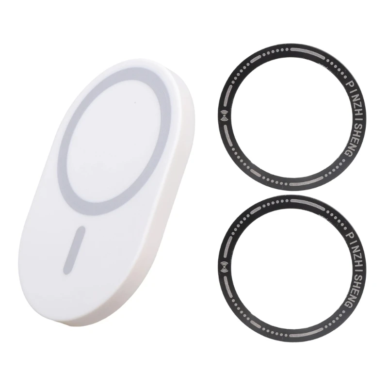 Fuerte soporte magnético teléfono coche N52, Base bola 17mm, rotación 360, soportes PC ABS ajustables, sin - imagen 4