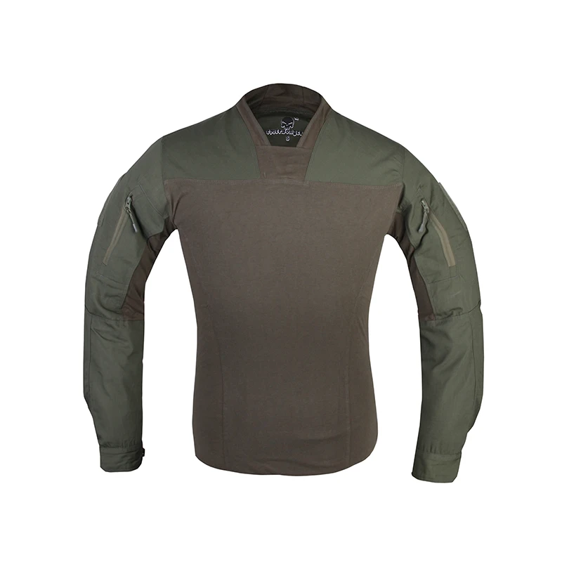 Emersongear-Camiseta de combate ligera táctica para hombre, camiseta para deporte de caza, senderismo, Camping, Tops, ropa de adiestramiento al aire libre, Airsoft OD - imagen 5