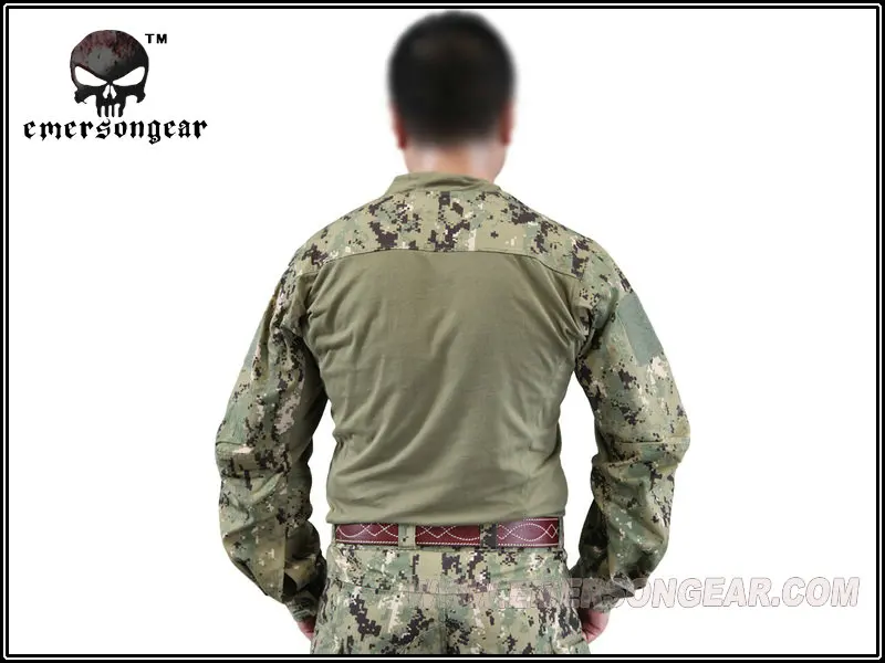 Camisa de operación de combate estilo arco EmersonGear LEAF Talos LT media cáscara EM8585 AOR2 - imagen 5