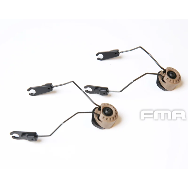 Riel táctico para casco FMA, soporte para auriculares FARA OTH, clip universal TB1292 - imagen 3