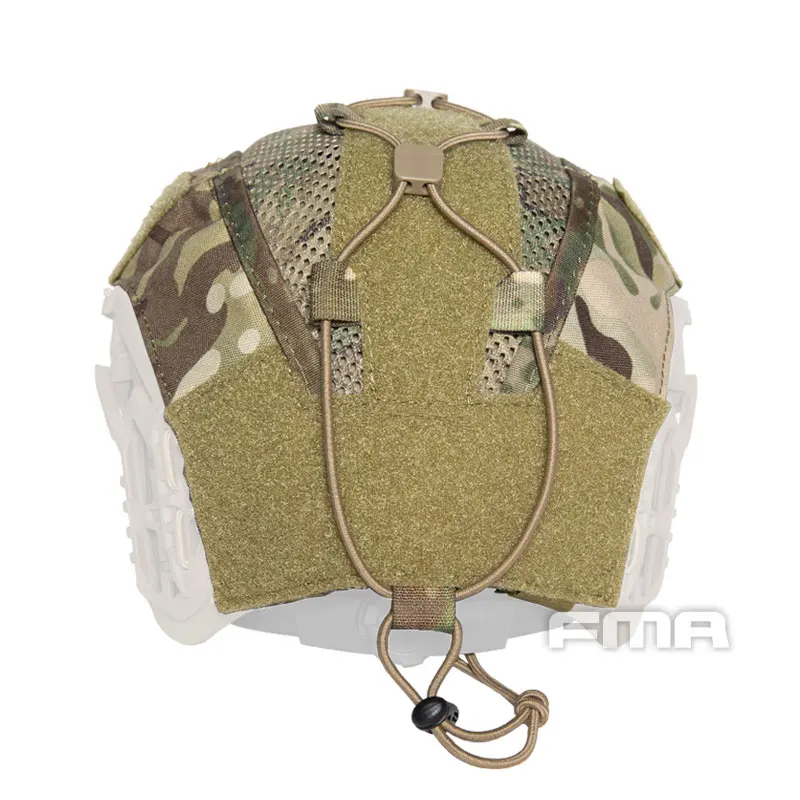 Cubierta de casco táctico FMA, tela para casco Caiman de corte alto, caza, Paintball TB1440 - imagen 4