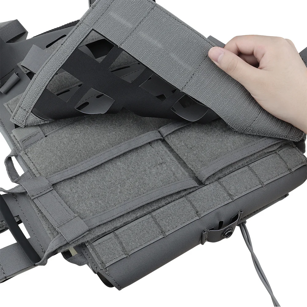 Portador Placa Táctica Crye SPC JPC Molle - Vista completa