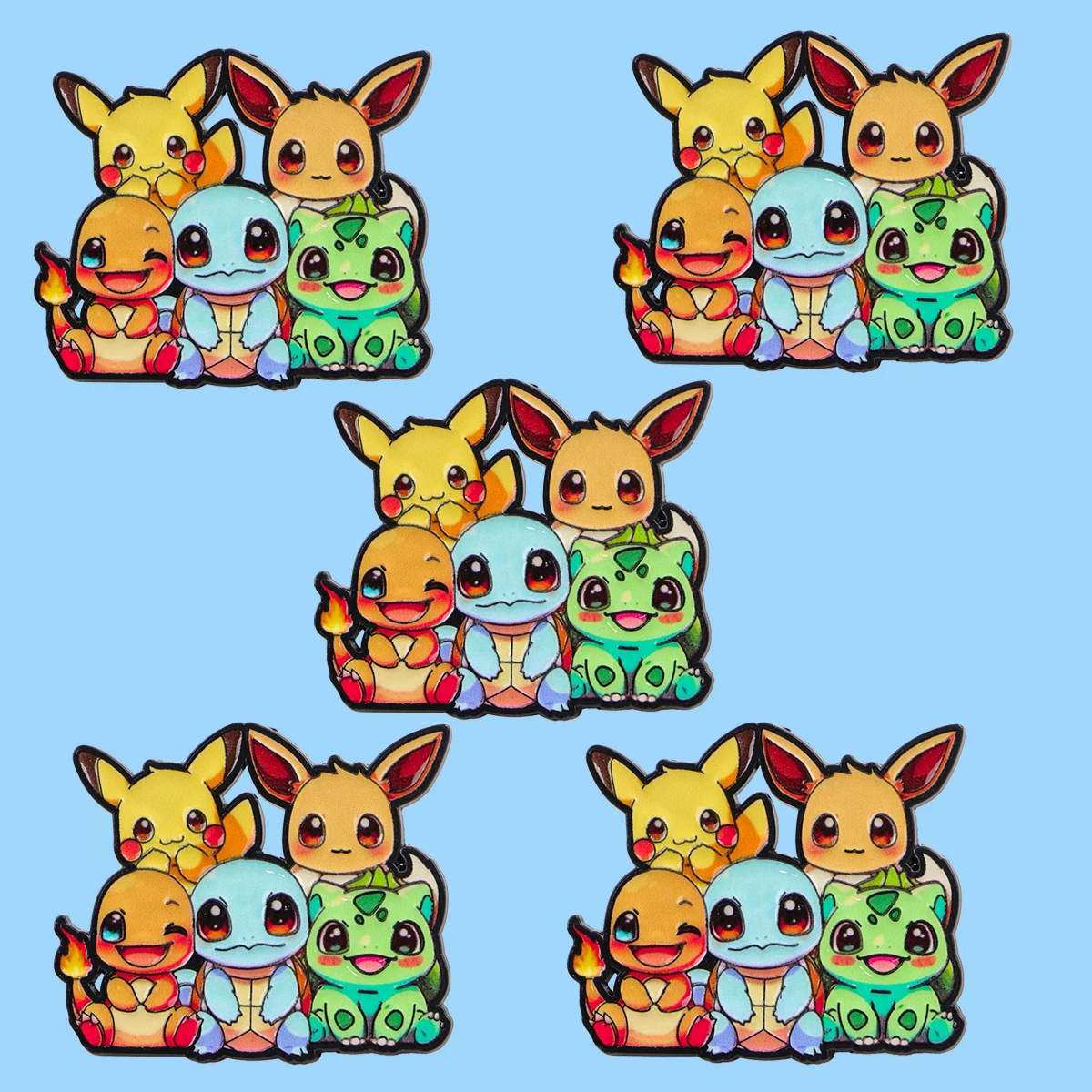 Pin esmaltado Monter para solapa, conjunto de broche de tortuga de dibujos animados, decoración de ropa, alfileres de Metal, mochila, sombrero, insignia, accesorios, 5 uds.