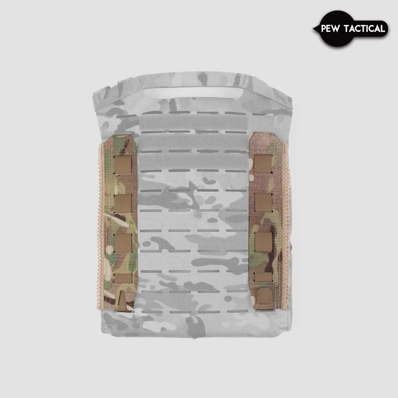 Adaptador MOLLE con cremallera para Panel trasero PEW, ligero y versátil para portador de placa trasera UA91 - imagen 3
