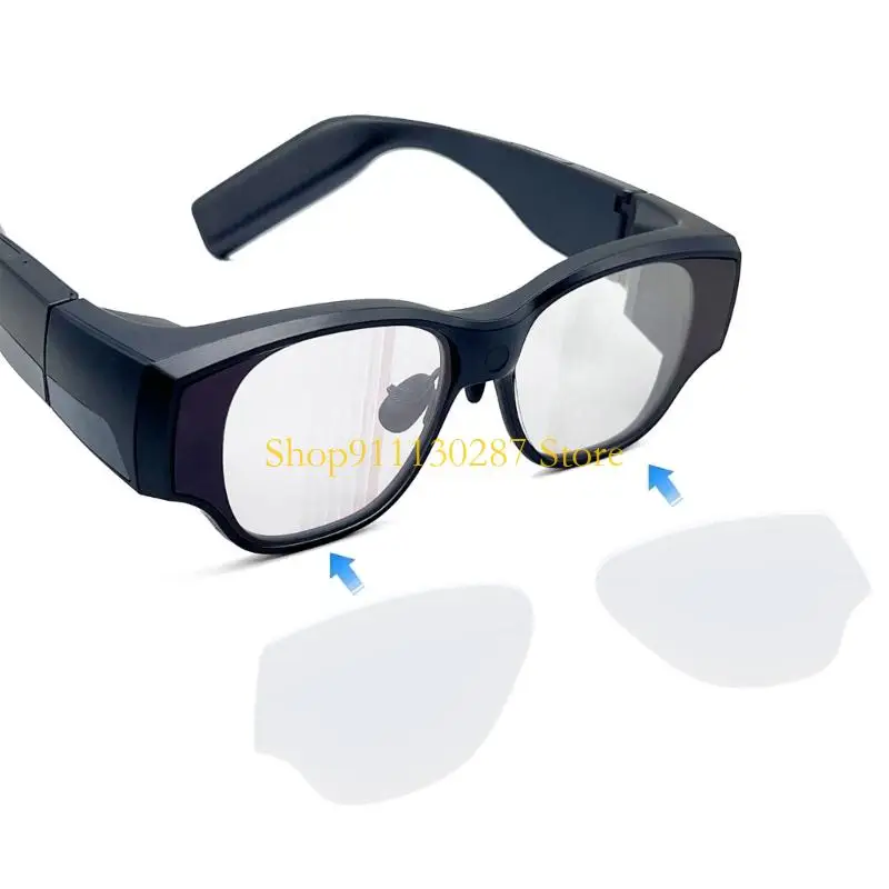 Protectores lentes transparentes J1HC para accesorios INMO AIR3 Aplicación sin burbujas - imagen 3