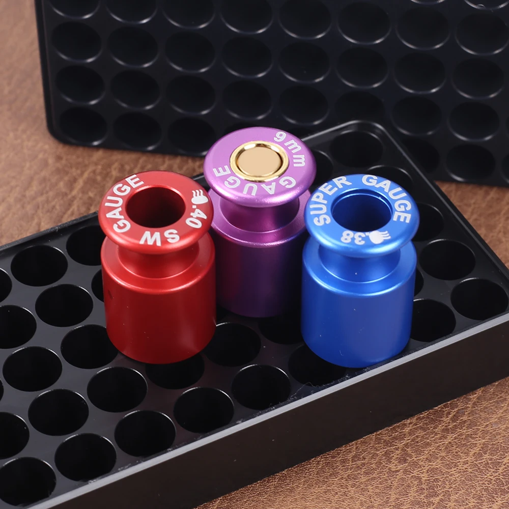 Comprobador de munición táctico, cartucho de pistola para Rifle, comprobador de cámara de 5,56x45mm, 308Win, 7,62mm, 9mm, 38super.40SW, accesorio de caza - imagen 5