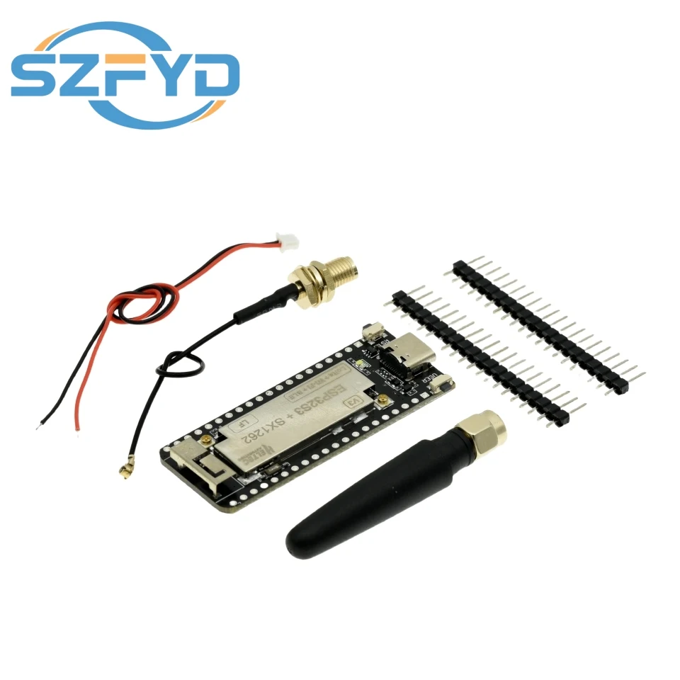 Placa de desarrollo de módulo ESP32 SX1262 LoRa WIFI BLE LoRAWAN 433-470MHz 868-915MHz Stick inalámbrico Lite con antena para Arduino - imagen 5