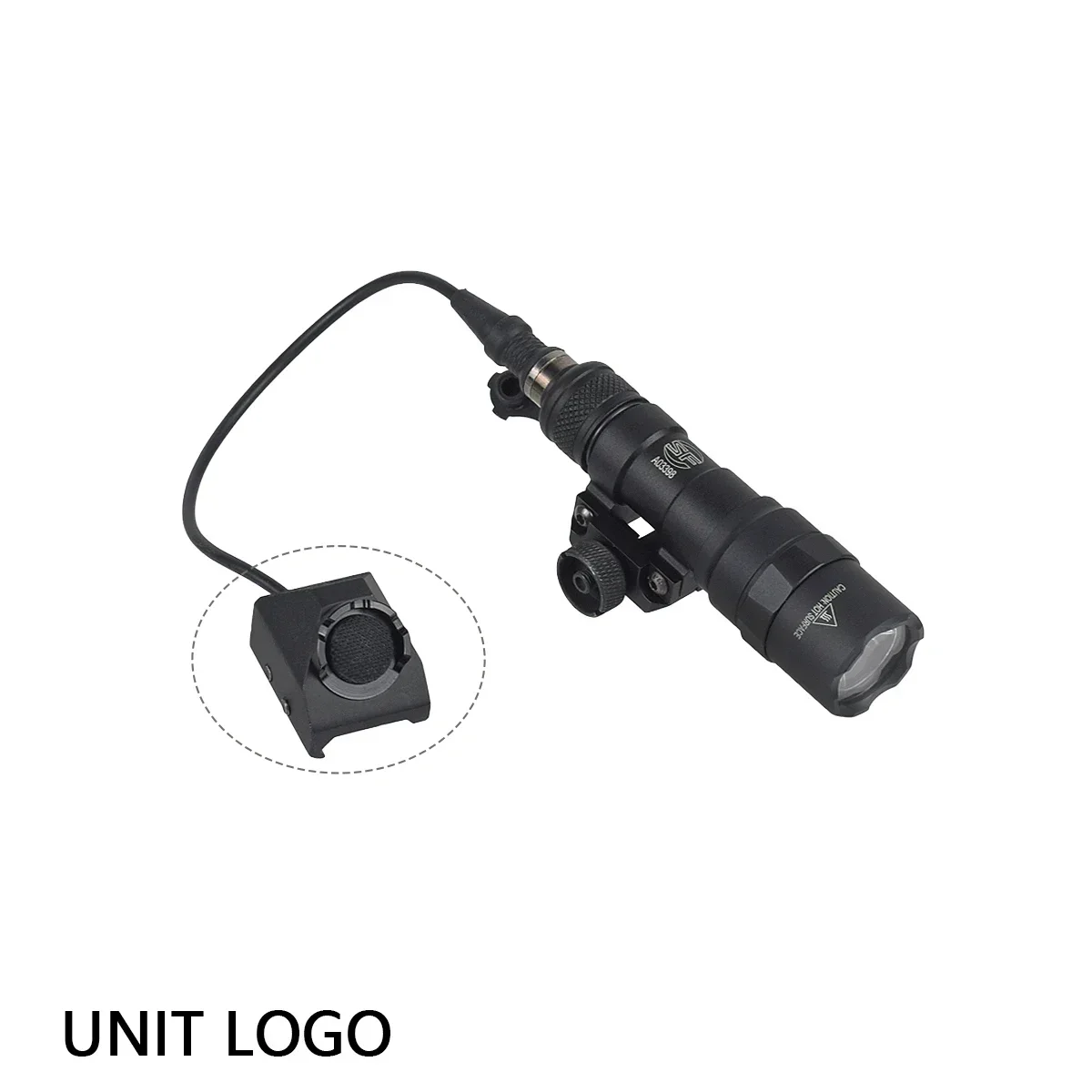 Potente linterna táctica M300 M300B Airsoft con interruptor de presión remoto compatible con riel de 20mm Rifle AR 15 arma explorador luz LED - imagen 5