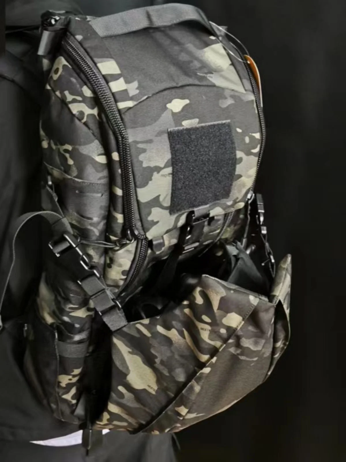 Bolsa táctica para casco, bolsa de transporte de almacenamiento multiusos, bolsa para tablero de expansión para caza, bolsa para cascos Airsoft, mochila táctica - imagen 5
