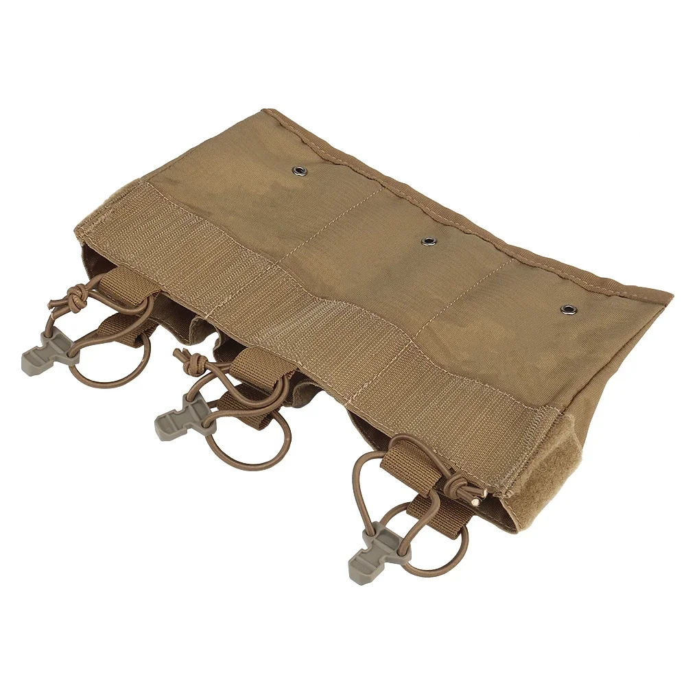 DOPE Tatical Insert 7,62 × 51/308 AR Triple bolsa para revistas canguro insertar revistas bolsa para DOPE solapa frontal FCPC V5 portador de placa - imagen 5