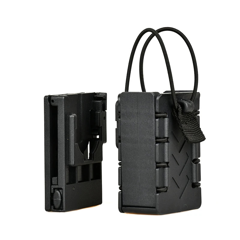 Funda de soporte para Radio táctica, funda giratoria de 360 grados para interfono, para Walkie Talkie, cinturón de servicio - imagen 5