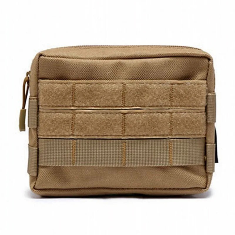 Bolsa Molle Tatical de caza EDC para exteriores, riñonera para teléfono móvil, bolsa de aseo portátil de nailon para hombre, bolso de mano para exteriores - imagen 2