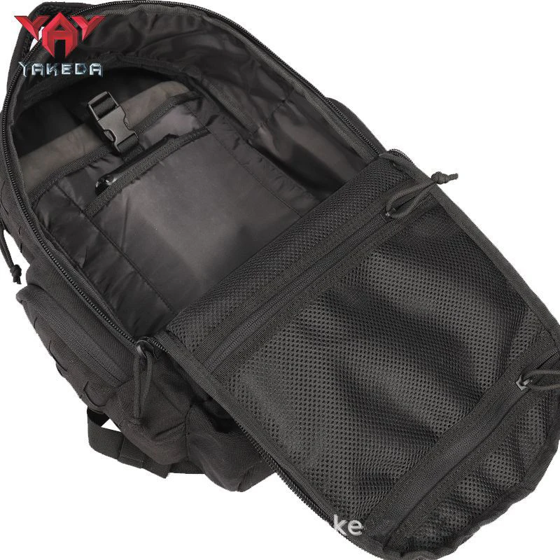 YAKEDA-mochila táctica Molle de asalto para fanáticos, bolsa deportiva 600D para exteriores, bolsas de alta capacidad para turismo, senderismo, montaña y acampada - imagen 5
