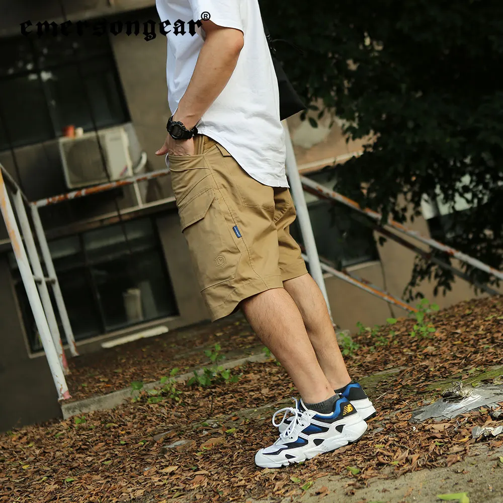 Emersongear etiqueta azul táctica G2 pantalones cortos de ajuste ergonómico deportes al aire libre combate pantalones de caza senderismo Camping Nylon CB - imagen 2