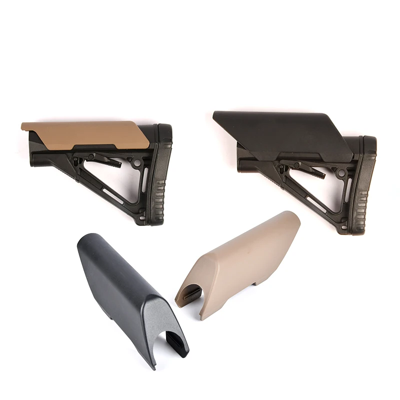 Elevador de mejillas CTR de altura táctica, adecuado para Stock sin pistola, potenciador AR 15 M4, accesorios Airsoft de nailon de baja altura - imagen 5