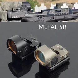 Mira telescópica táctica de punto rojo, óptica RM SR MR, colimador apto para riel de 20mm, mira para Rifle RMT para caza