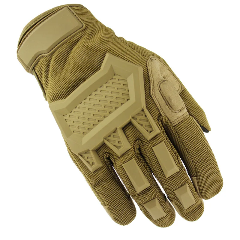 Guantes tácticos de dedo completo, nudillos duros para exteriores, Camping, escalada, Paintball, Airsoft, caza militar, tiro, combate - imagen 3