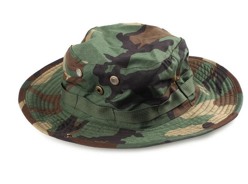 Gorra Boonie táctica camuflaje campo combate caza gorra verano pesca al aire libre senderismo Camping deportes sombrero Emersongear - imagen 3