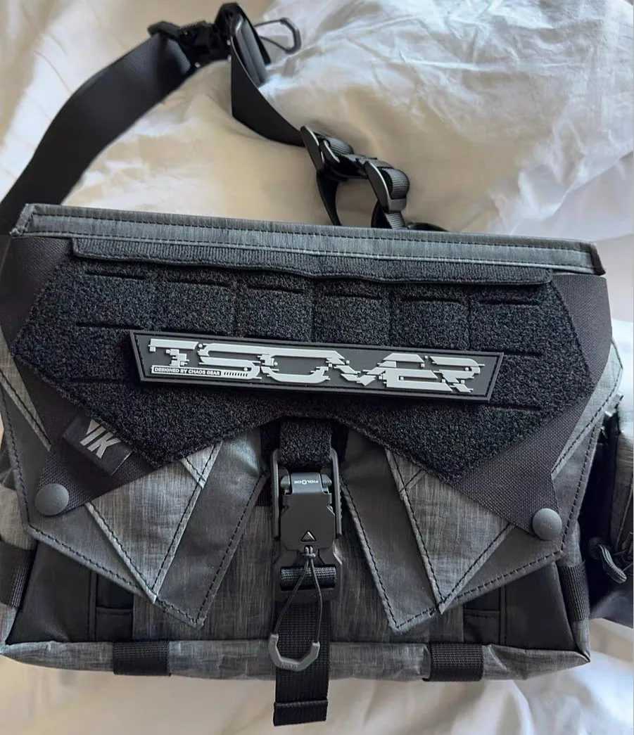 Chaos Gear BG-06 parche luminoso de PVC, bolsa de mensajero heterogénea, insignia exclusiva, ropa táctica funcional, decoración de mochila - imagen 3