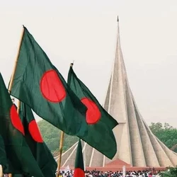 Bandera de Bengala FLAGLINK 90X150cm, pancartas de poliéster de Bangladesh para decoración del hogar