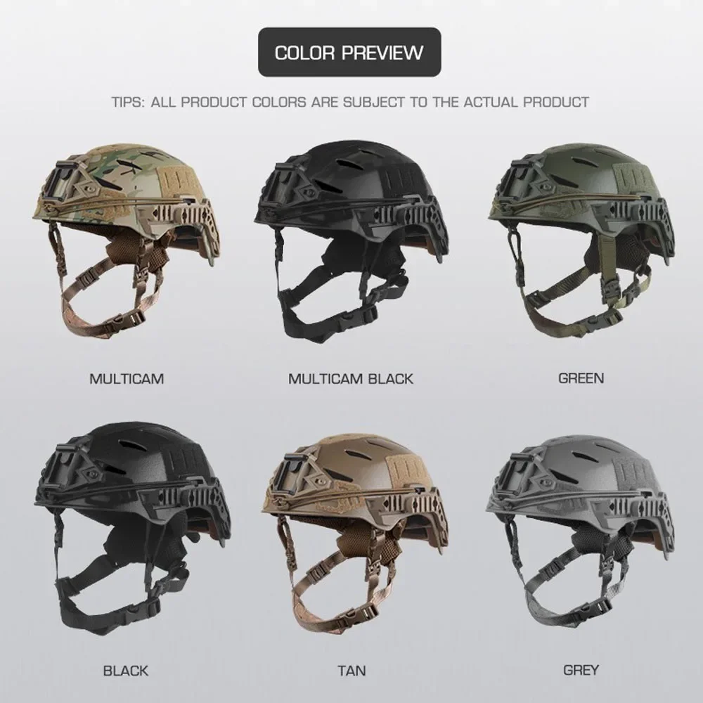 Casco táctico Wendy 3,0, versión de entrenamiento, almohadilla esponjosa doble, sistema de suspensión colgante, correa para la barbilla, equipo para casco Airsoft FAST MICH - imagen 5