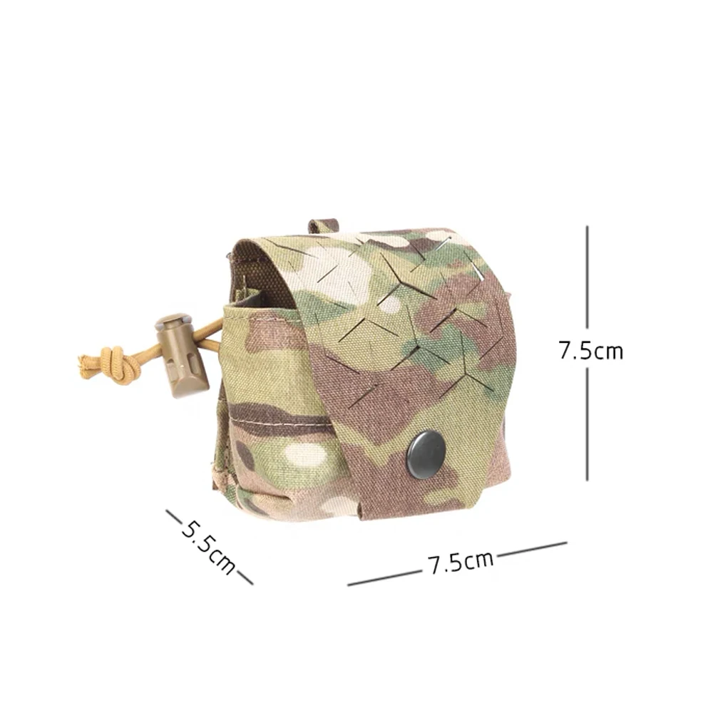 Bolsa táctica SPUD estilo SS, bolsa Molle multiusos, paquete de batería para Walkie Talkie M67 152 - imagen 4