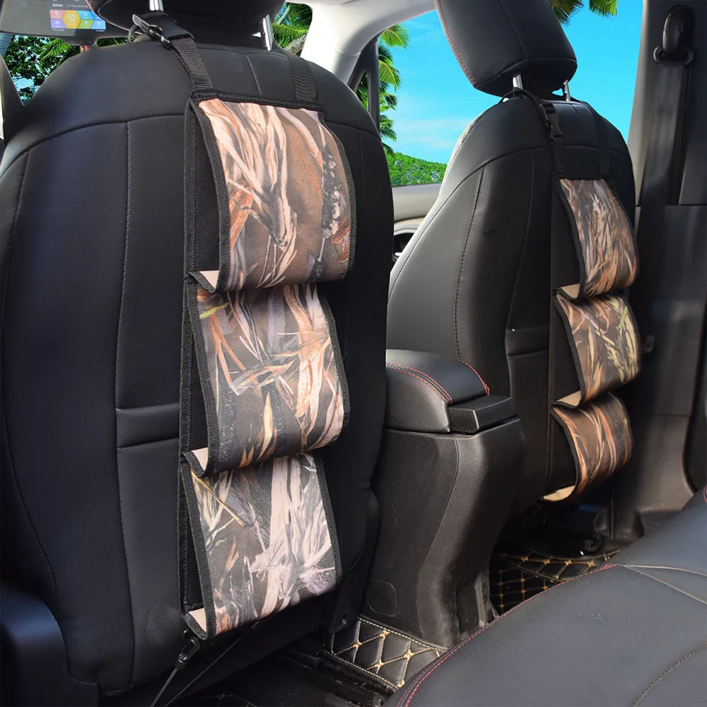 Soporte táctico para asiento trasero de coche, funda para Rifle, organizador de pistola, bolsa de almacenamiento para colgar, accesorio de caza y tiro - imagen 4
