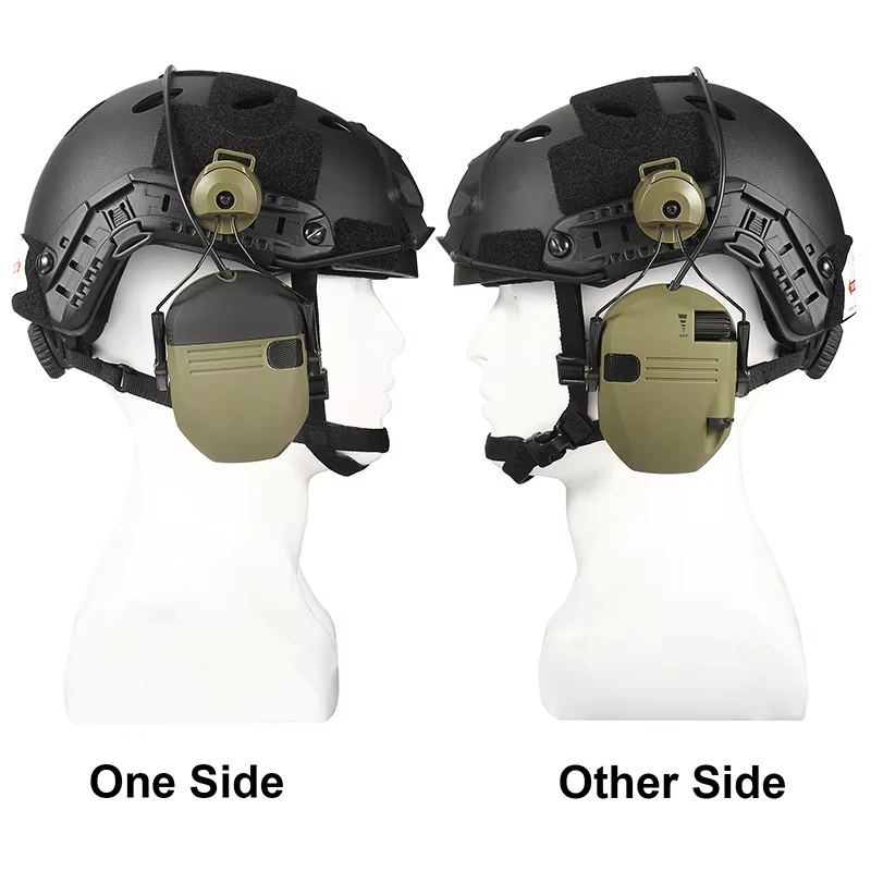 Auriculares de tiro electrónicos para casco - Protección auditiva - imagen 2