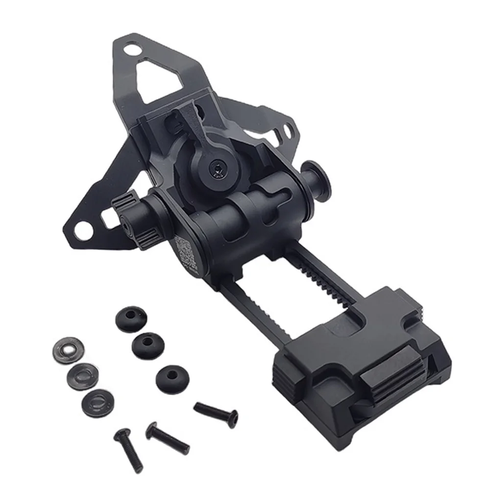 VULPO Tactical L4G69 NVG Mount L4 G69 soporte para casco de visión nocturna, compatibilidad con cubierta PVS14 PVS15 PVS18 PVS31 GPNVG18 PSQ36 - imagen 5