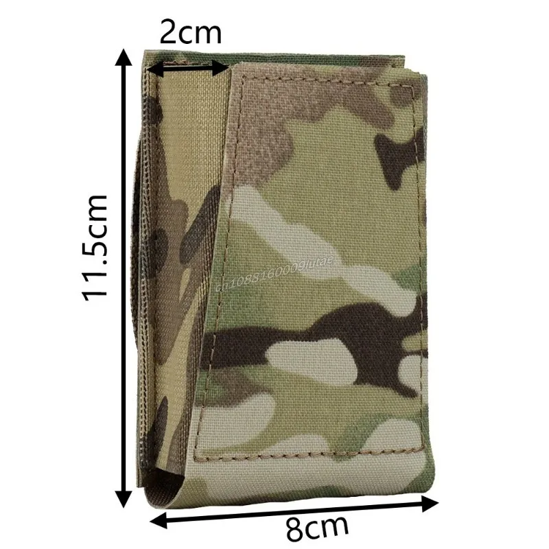 Bolsa táctica para revistas estilo GBRS 556 762 9mm Glock M4 AK MAG bolsillo MOLLE bolsa elástica Airsoft caza cinturón chaleco Accesorios - imagen 5