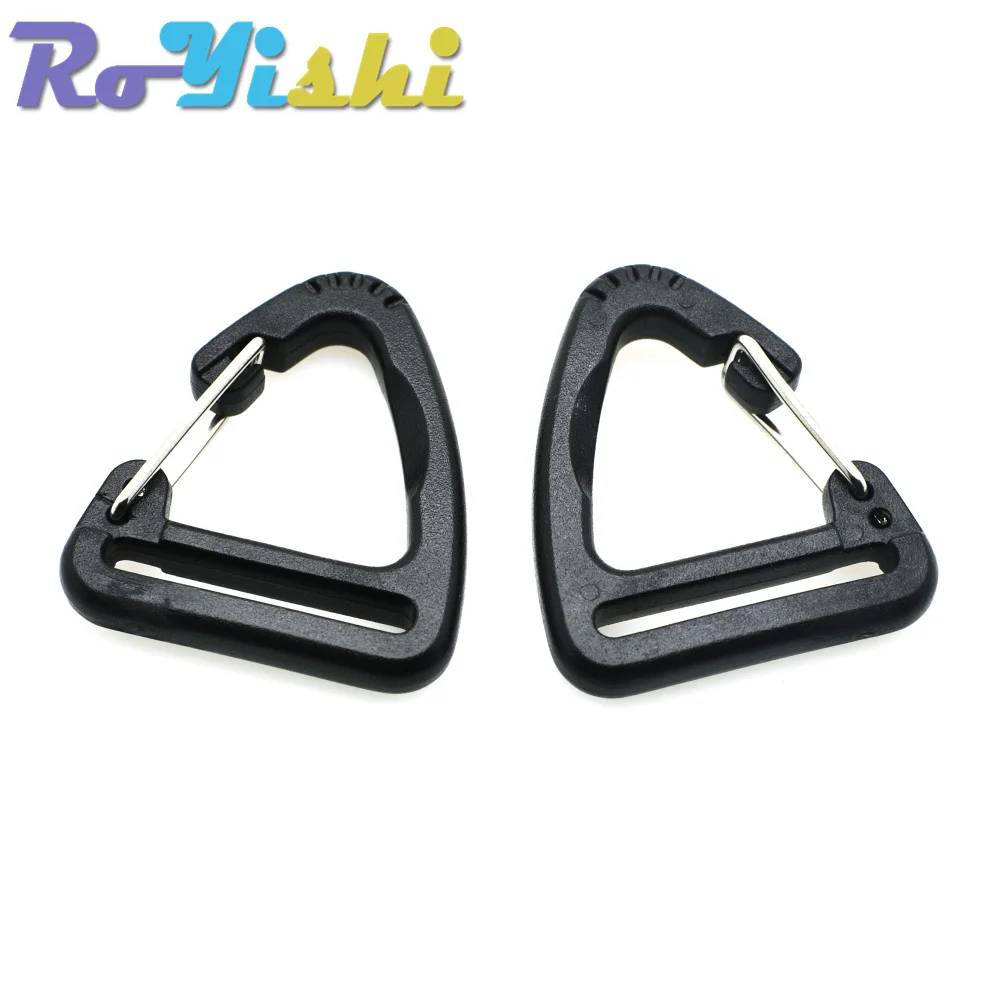 Gancho de hebillas de plástico de 1 pulgada, mosquetón de escalada, llavero colgante, correa para mochila, correas de 25mm - imagen 4