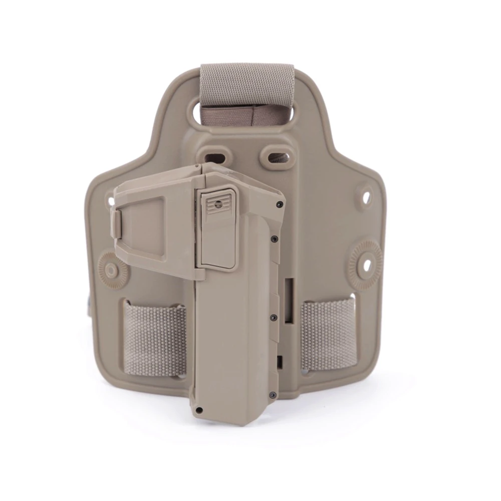 Plateforme de pierna caída de caza táctica G G17 G19 22 34 funda para muslo pierna caída pistola funda para muslo para colt 1911 SIG P320 - imagen 2