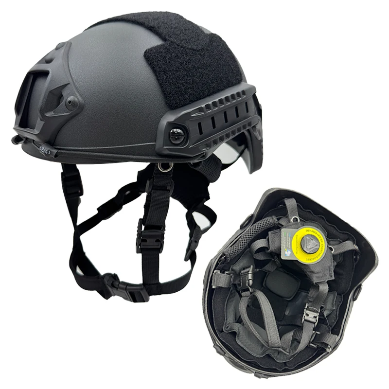 Casco FAST ABS ligero con suspensión ajustable y esfera para ciclismo, Airsoft, entrenamiento táctico