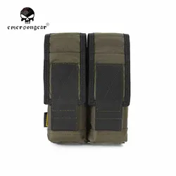 Funda táctica doble portacargadores AK de Emerson – Airsoft y caza