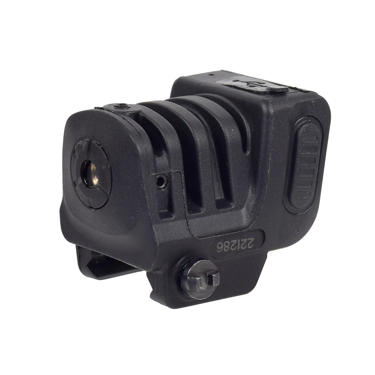 Mira compacta láser táctica roja/verde/azul, Compatible con rieles Picatinny de 20mm, adecuada para Glock 17/19 - imagen 3