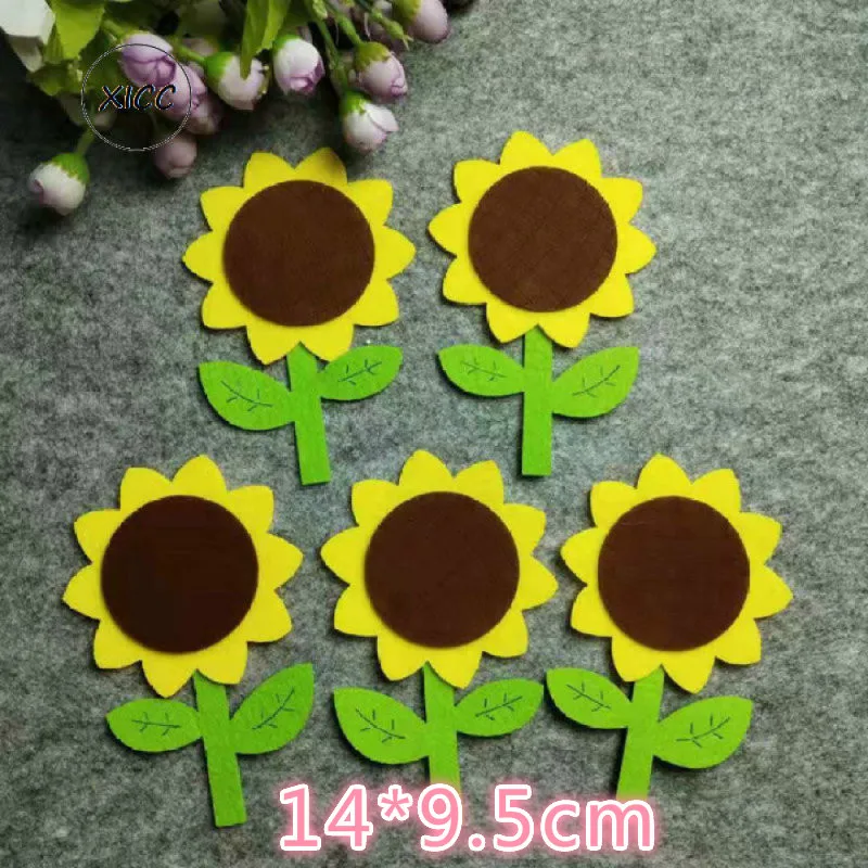 5pcs sunflower