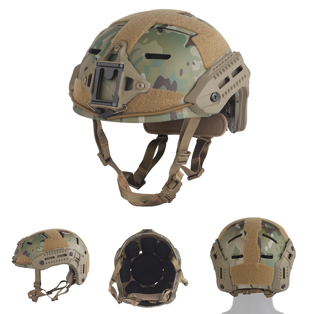 Casco táctico MK versión Simple METK FLUX estilo caza combate Airsoft casco M-LOK Rail deporte al aire libre ciclismo equipo Airsoft - imagen 2