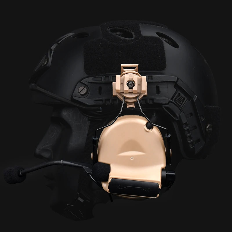 Auriculares tácticos C2 protección auditiva con reducción de ruido para tiro - imagen 4