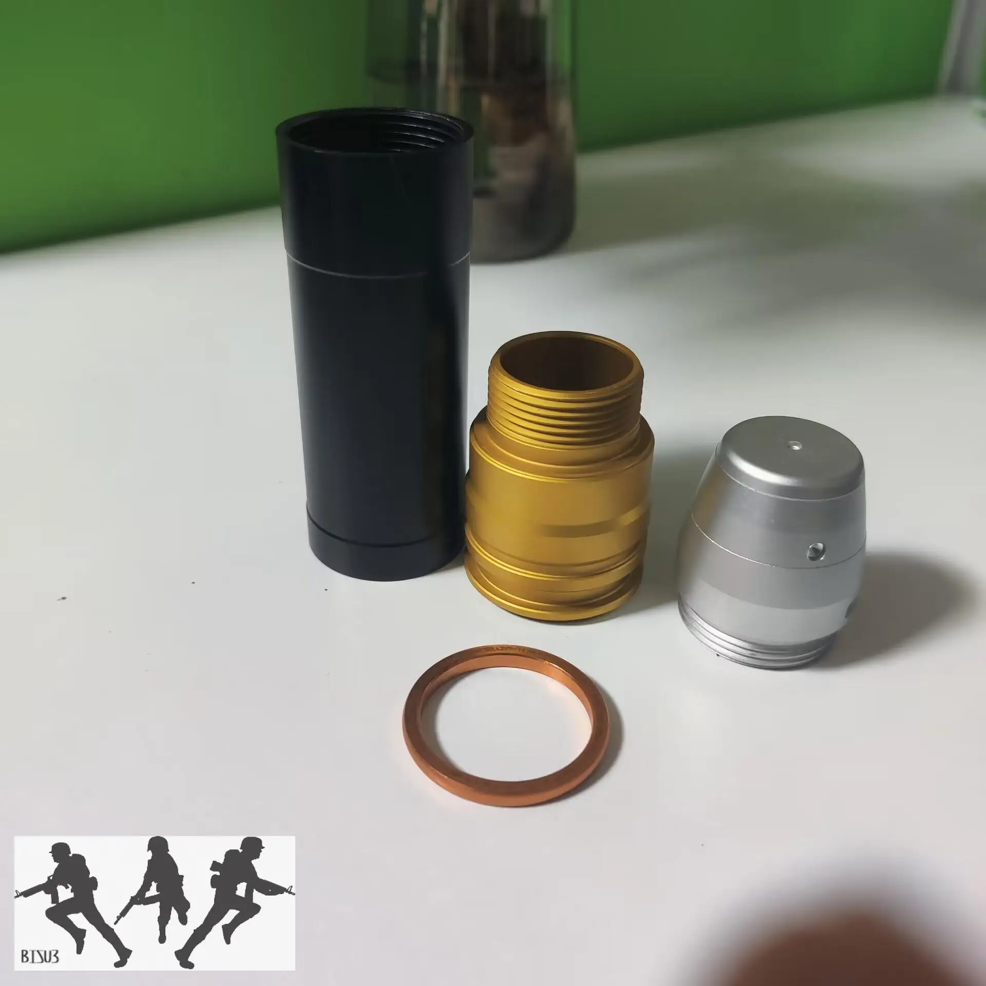 VOG-17M de metal para cine y televisión, modelo estático, tanque de almacenamiento, CS, cosplay - imagen 5