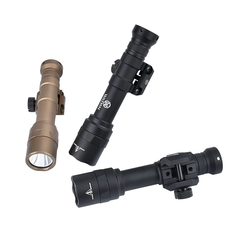 Linterna táctica SF M600U Surefire M600 linterna LED blanca potente linterna de Metal CNC Softair con tapa trasera constante - imagen 2