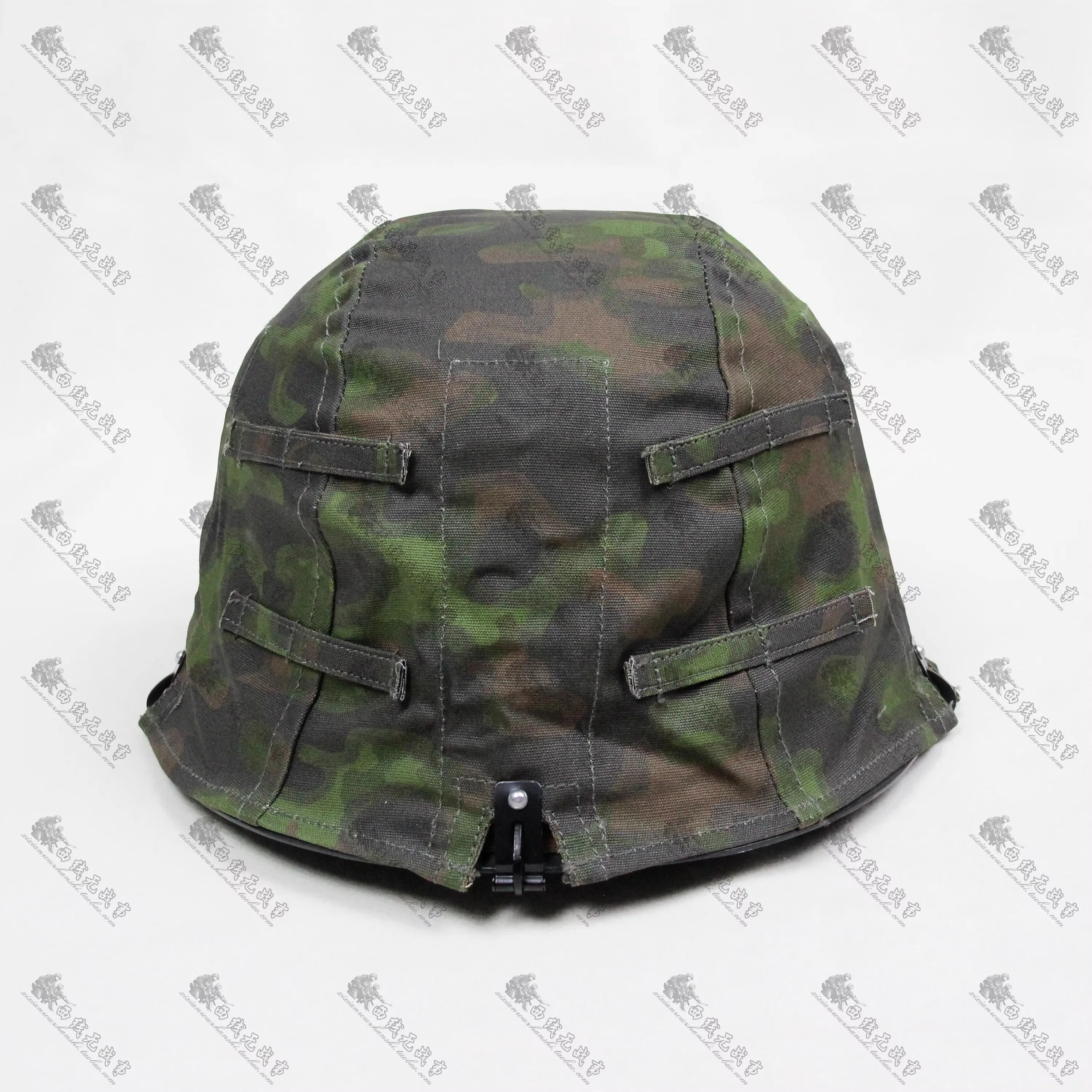 Funda para casco de camuflaje German Elite M42 Mist Edge con tela de camuflaje borrosa Funda para casco M35