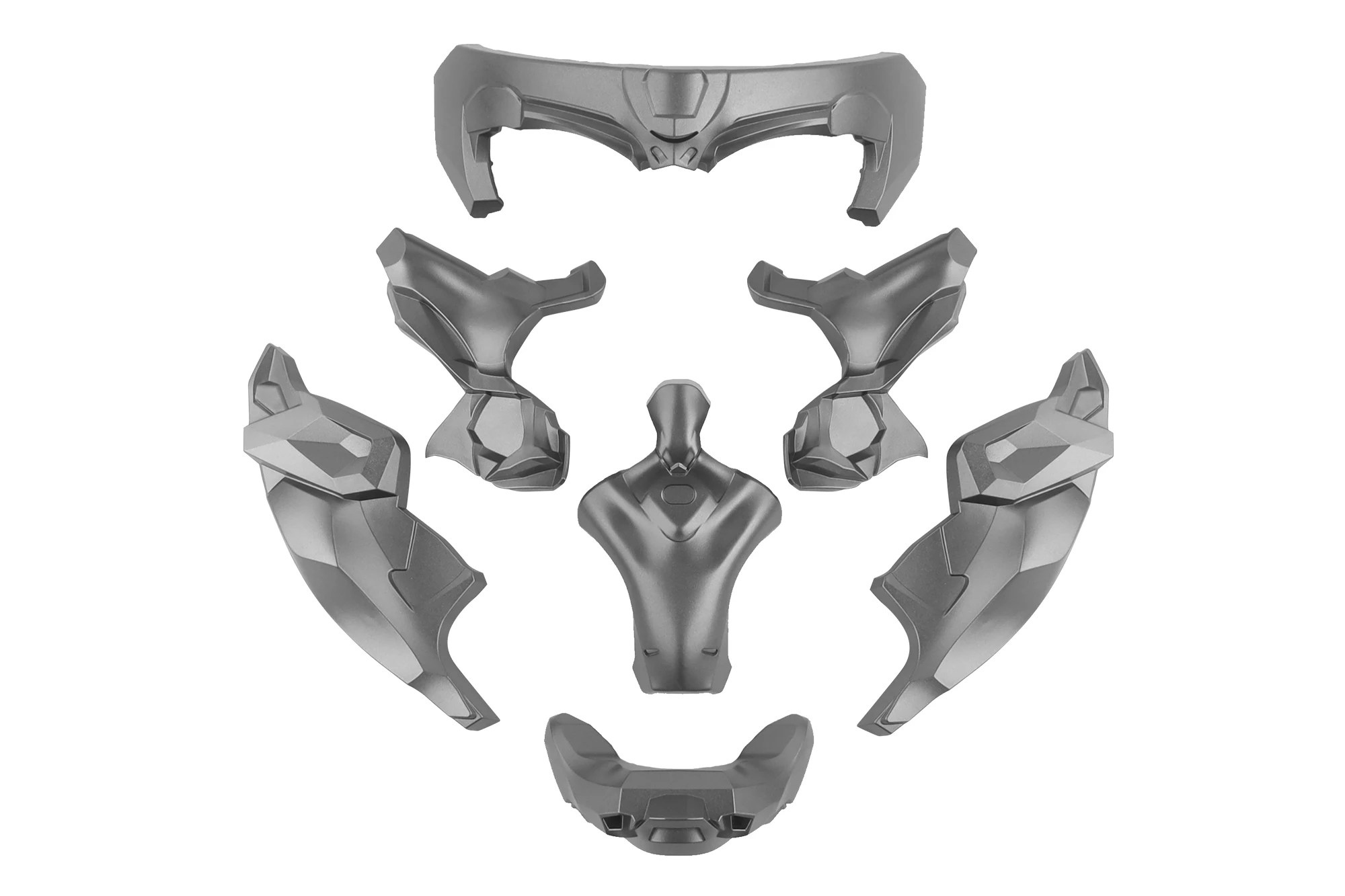 Día táctico: accesorios de máscara de camuflaje Dawn solo se adaptan a los accesorios de extensión DIY externos MA-150 - imagen 4