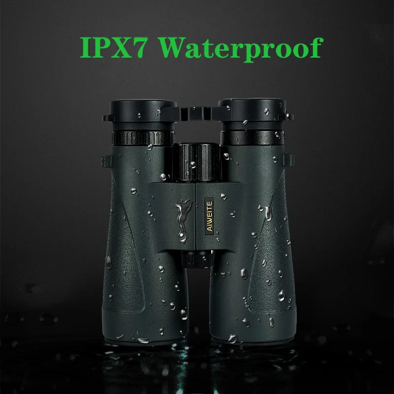 Lente ED profesional 10X50/12X50 binoculares altamente reflectantes SMC IPX7 impermeable Bak4 telescopio óptico baja dispersión para caza - imagen 4