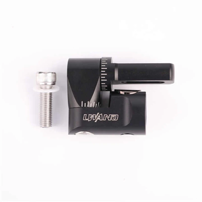 Estabilizador ajustable de aluminio de aviación, barra única en V para barra de equilibrio, estabilizador compuesto de tiro con arco, accesorios - imagen 2