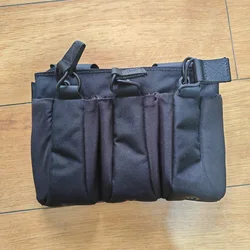 Funda triple portacargadores MOLLE para chaleco táctico