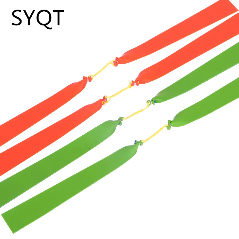 Banda de goma plana especial para tirachinas, cinta de tensión de tiro al aire libre de alta potencia y alta elasticidad, 10 Uds. - imagen 3