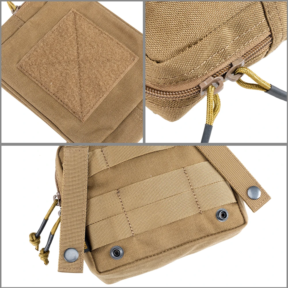 Excelente Paquete Almacenamiento Bolsas Molle Caza Aire Libre Accesorio Táctico EDC Bolsa Cintura Bolsa Impermeable - imagen 5