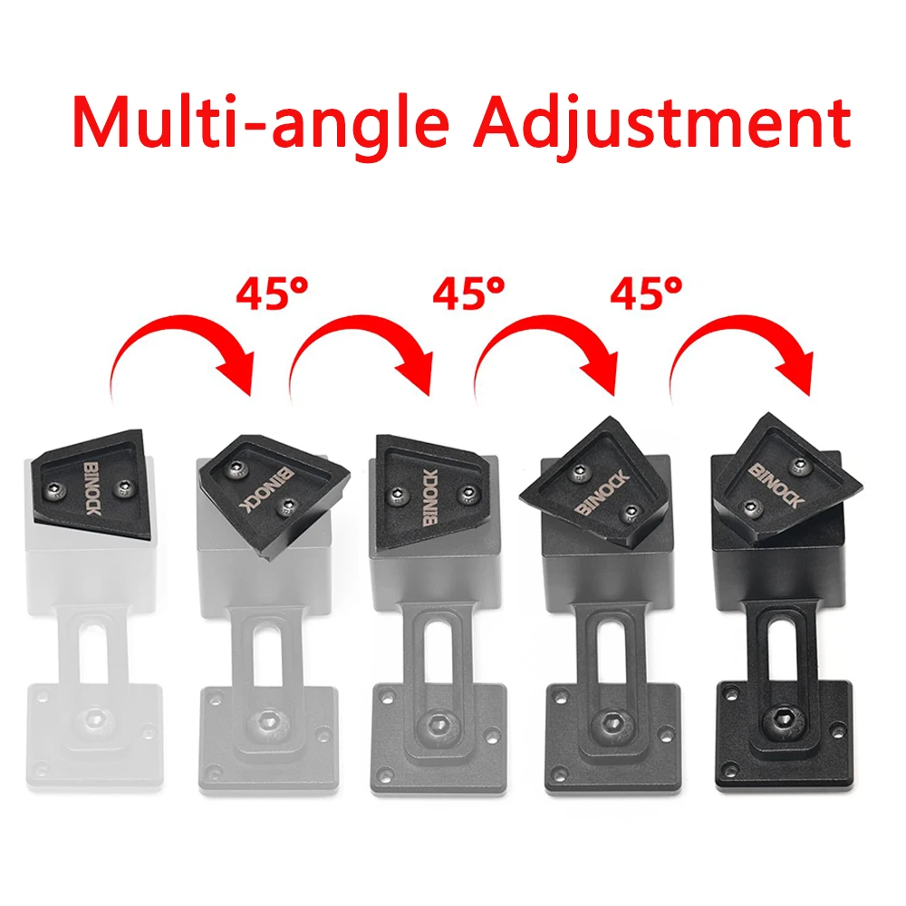 Soporte adaptador de puente de montaje de cola de milano de rinoceronte de Metal táctico para NVG10 NVG30 NVG20 NVG60 NVG50 BTI10 visión nocturna L4G24 NVG Mount - imagen 4